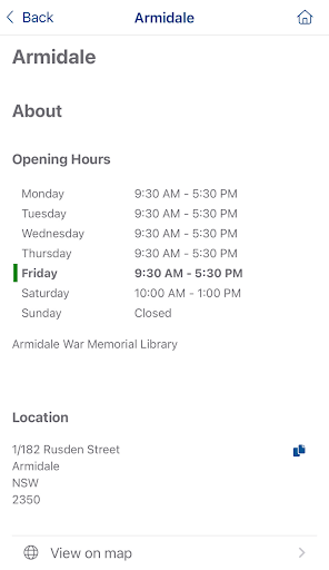 Armidale Regional Libraries screenshot 11