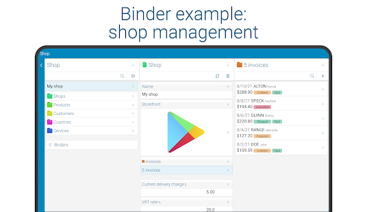 Binders | License Screenshot