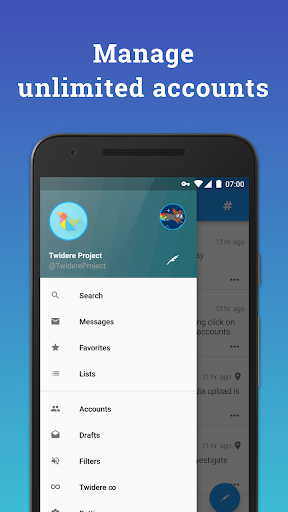 Twidere for Twitter/Mastodon Screen 3