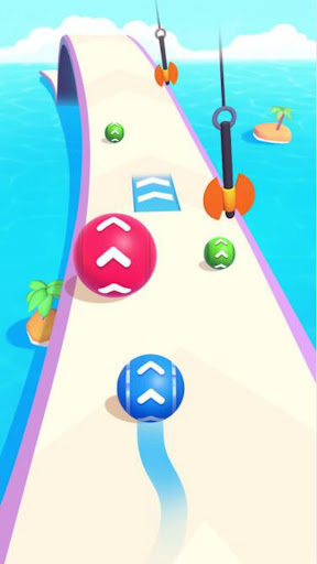Roll Ball Game Sky 3D