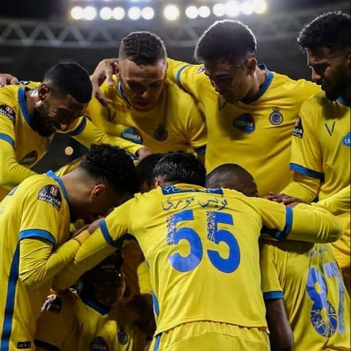 Al Nassr FC 4K Wallpaper logo