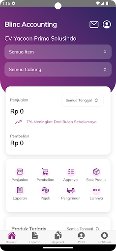 BLINC Accounting Screen 3