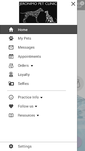 Jeronimo Pet Clinic Screen 2