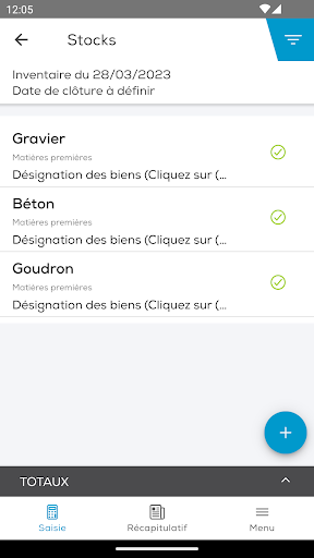 E-Inventaire Screen 2