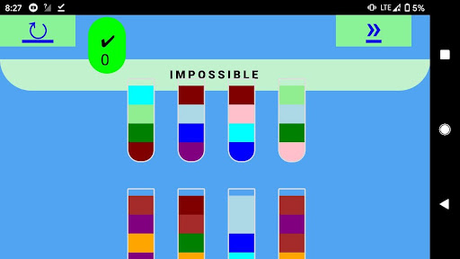 Soda sort: Color water Puzz Screen 2