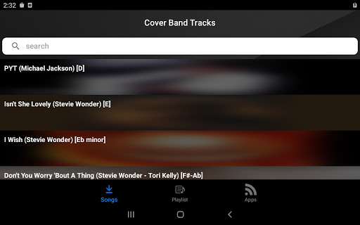 Cover Band Tracks screenshot 5