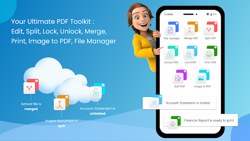 Android application Edit PDF - All Document Reader screenshort