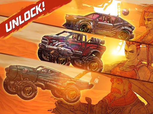 Screenshot of Road Warrior: Nitro Car Battle