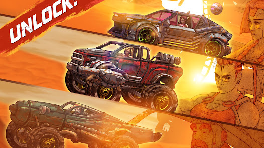 Road Warrior: Nitro Car Battle Mod APK 1.6.13 (Mod Menu)(God Mode)(Mod speed) Gallery 9