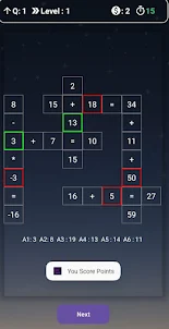 CrossNumber Puzzle Game
