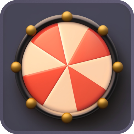 Wheel bottle Dice countdown logo