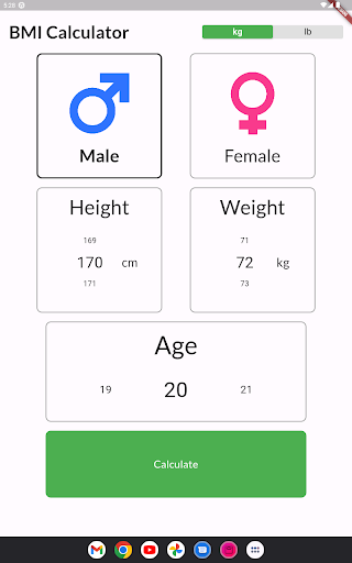 BMI Calculator - Track Health Screenshot 3 - AppWisp.com