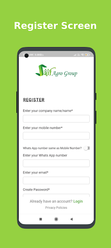 Saif Agro Group Screen 2
