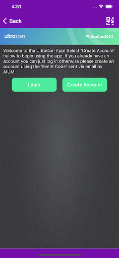 AIUM Events Screen 2