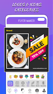Flyers, Posters, Ads Page Designer, Graphic Maker  APK screenshots 3