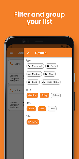 Enapps CRM Screen 3