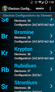 Electron Config Pro Screenshot