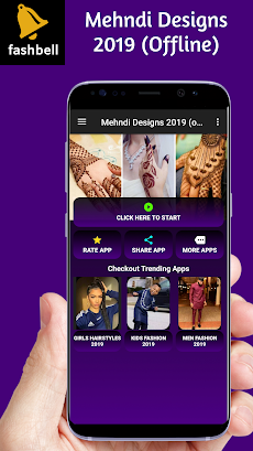 Mehndi Designs 2020 (offline)のおすすめ画像1