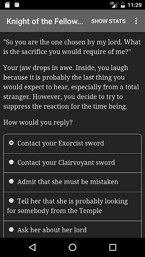 Knight of the Fellowship Screen 3