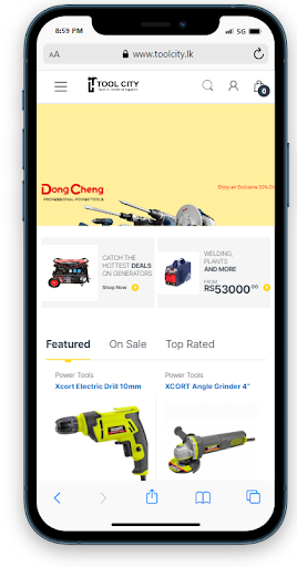 Android application Tool City screenshort