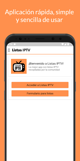 Screenshot 5 Listas IPTV y M3U actualizadas android