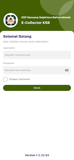 E-Collector KSB Screen 2