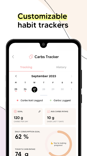 Screenshot of Cysterhood: PCOS Weight Loss