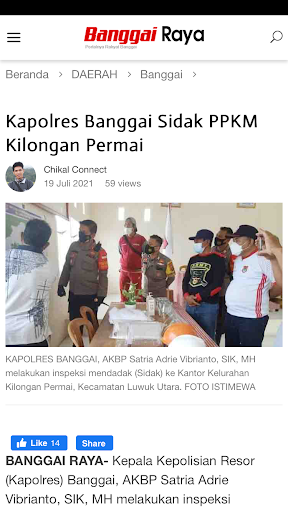 Banggai Raya Screen 2