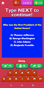 History Quiz Game Unknown