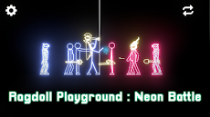 Ragdoll Playground Neon Battleのおすすめ画像2