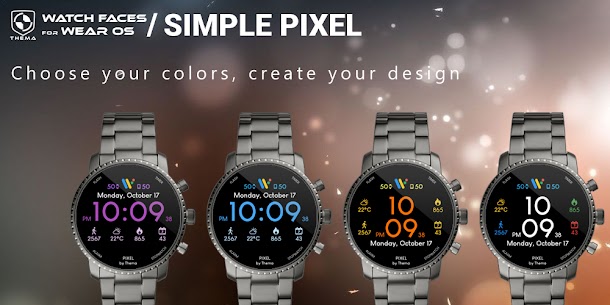 Simple Pixel Watch Face MOD APK (Premium) Download 2