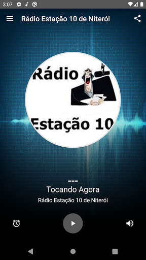 Android application Rádio Estação 10 de Niterói screenshort