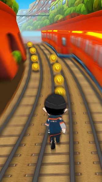 Subway Train Runner 3D 1.0.0 APK + Mod (Unlimited money) for Android