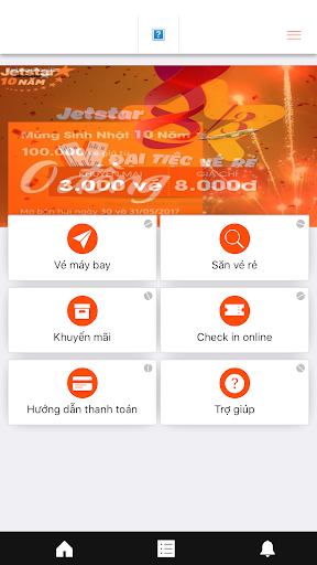 Android application Ve May Bay Gia Re 99k - Mua Vé screenshort