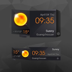 3D Clock Current Weather Free For PC installation