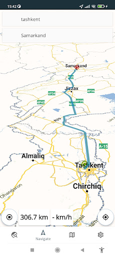 Samarkand Uzbekistan Map Screen 3