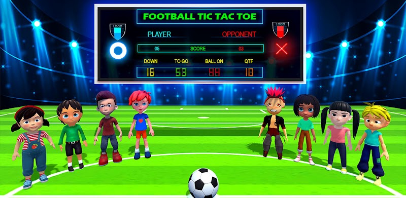 Football 3d - Tic Tac Toe XOXO