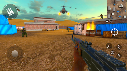 Android application FPS Commando Shooter Strike 3d screenshort