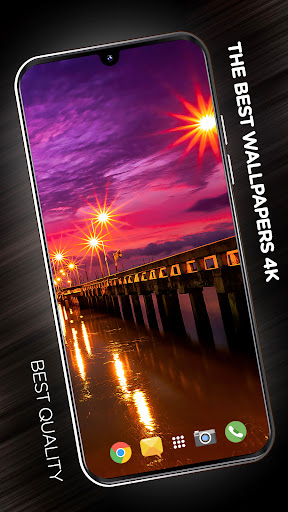 Android application Sunsets wallpaper in 4K screenshort
