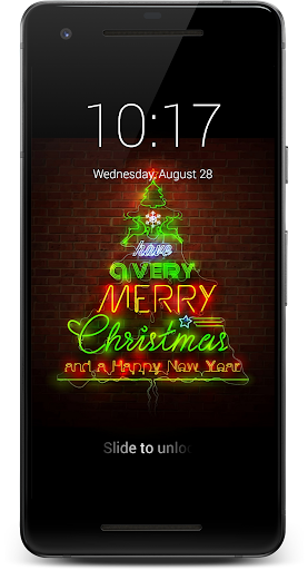Marry Christmas HD Lock Screen