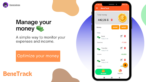 BeneTrack - Income Manager Screenshot