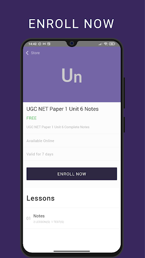 iPlus Learning App Screen 3