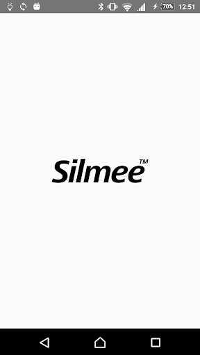 Android application Silmeeコネクト screenshort