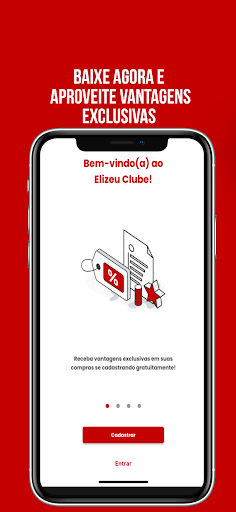 Android application Elizeu Clube screenshort
