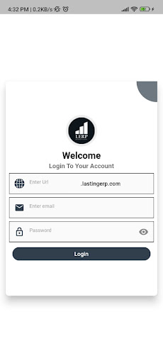 Android application LERP Owner App screenshort