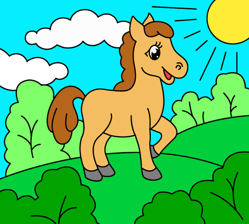 Coloring pages for children: animals apkpoly screenshots 10