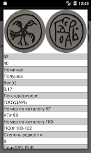 Допетровские монеты России Screenshot