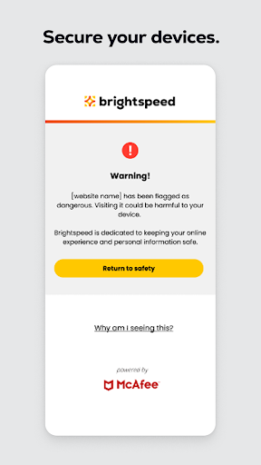 Brightspeed Security by McAfee Screen 3