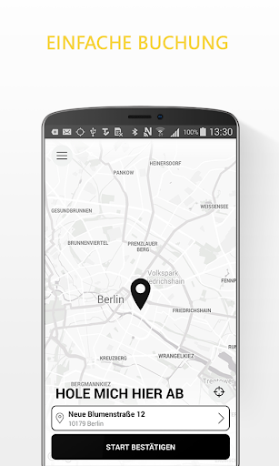 Android application Taxi Lo Re screenshort