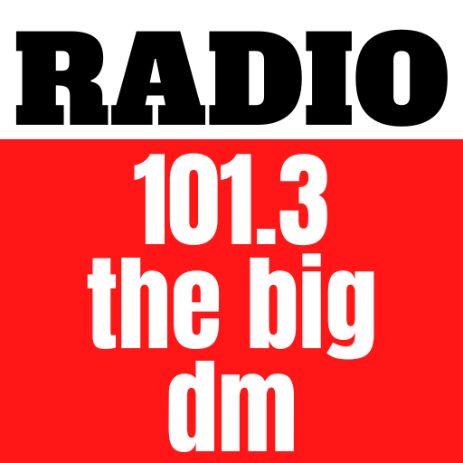101.3 the big dm logo